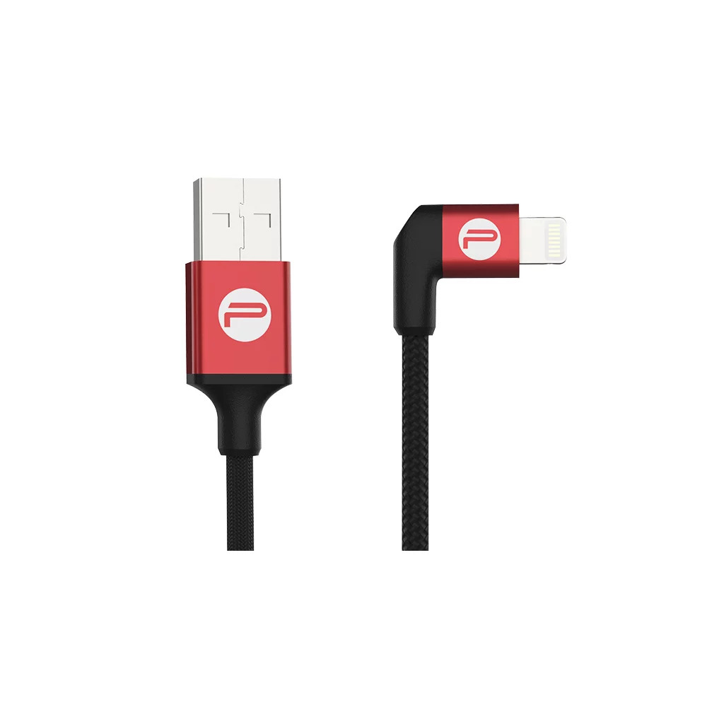 PGYTECH P-GM-115 mobile phone cable Black, Red 0.35 m USB A Lightning