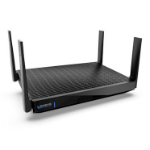 Linksys HYDRA PRO 6E wireless router Gigabit Ethernet Tri-band (2.4 GHz / 5 GHz / 6 GHz) Black