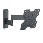 Vogel's Vogel's QUICK Full-Motion+ TVM 1245 - Mounting kit (wall mount, VESA adapter) - for LCD display - steel - black - screen size: 19"-43"