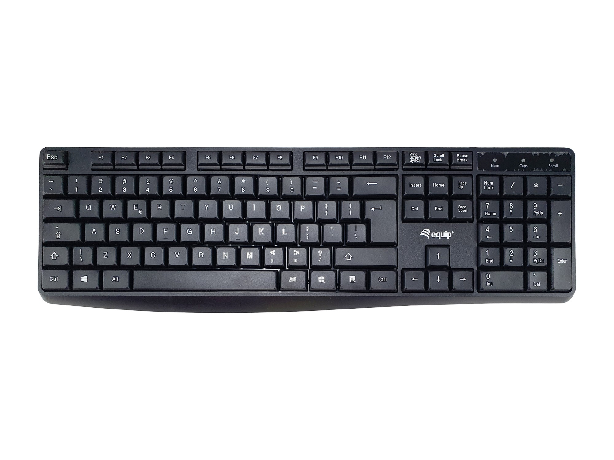 Equip Wired USB Keyboard, US/International layout (QWERTY)
