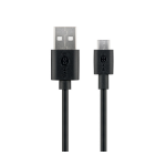 Wentronic 38659 USB cable USB 3.2 Gen 1 (3.1 Gen 1) 0.5 m USB A Micro-USB B Black