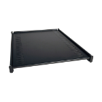 Eaton Tripp Lite Series 4-Post Rack Enclosure Fixed Heavy Duty Toolless Mount Shelf - Rack shelf - black - 19"