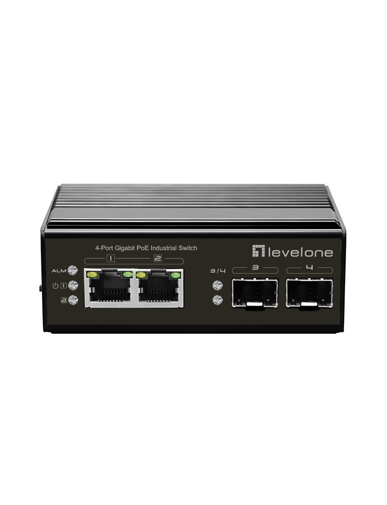 Photos - Switch LevelOne IGP-0432 network  Unmanaged Gigabit Ethernet (10/100/10 