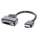 Lindy HDMI/DVI-D adapt.cable 0,2mM/F