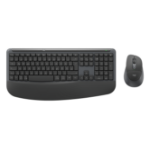 Logitech Signature Comfort Plus Combo MK880 for Business keyboard Mouse included Universal USB + Bluetooth QWERTZ German Graphite