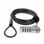 Rocstor Y10C132-B1 cable lock Black 70.9" (1.8 m)