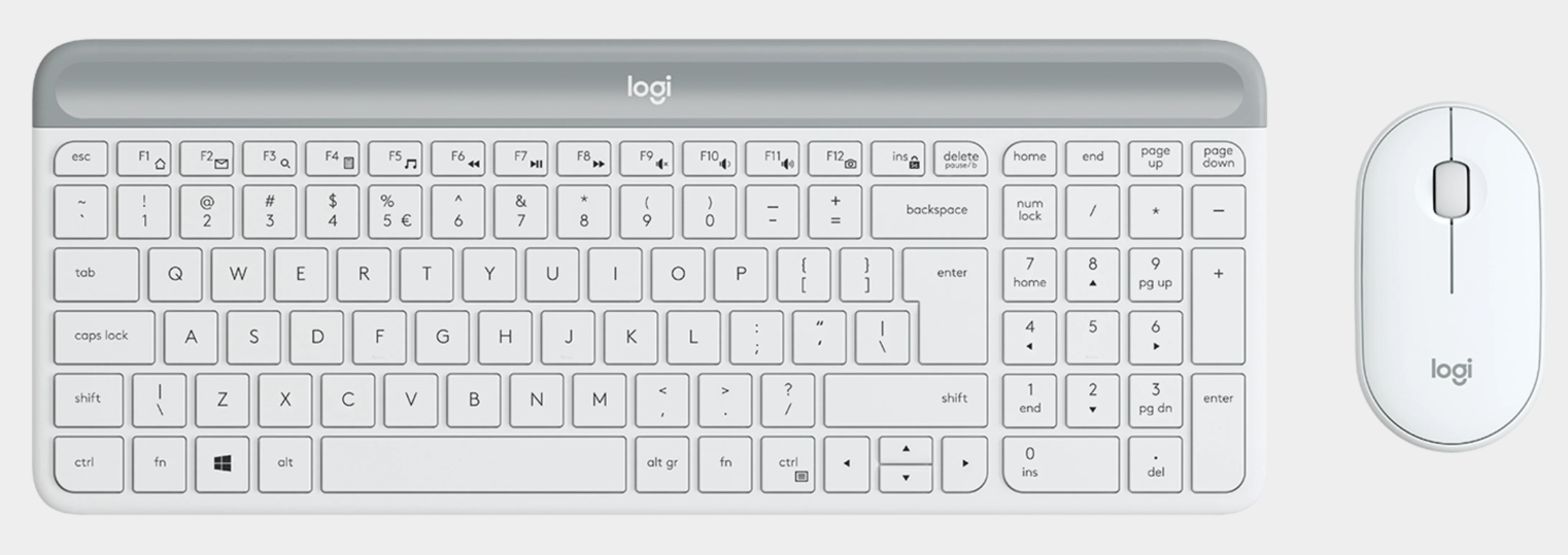 Logitech Slim Wireless Combo MK470