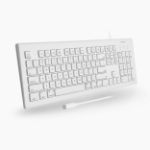 Macally UCMKEYE keyboard Home/Office USB QWERTY English White