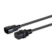 Monoprice 35134 power cable Black 70.9" (1.8 m) C14 coupler IEC C19
