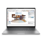 HP ZBook 8 G2a Copilot+ PC AMD Ryzen AI 9 HX PRO PRO 470 Mobil arbetsstation 40,6 cm (16") WUXGA 32 GB DDR5-SDRAM 512 GB SSD Wi-Fi 7 (802.11be) Windows 11 Pro AI Workstation, AI PC Silver