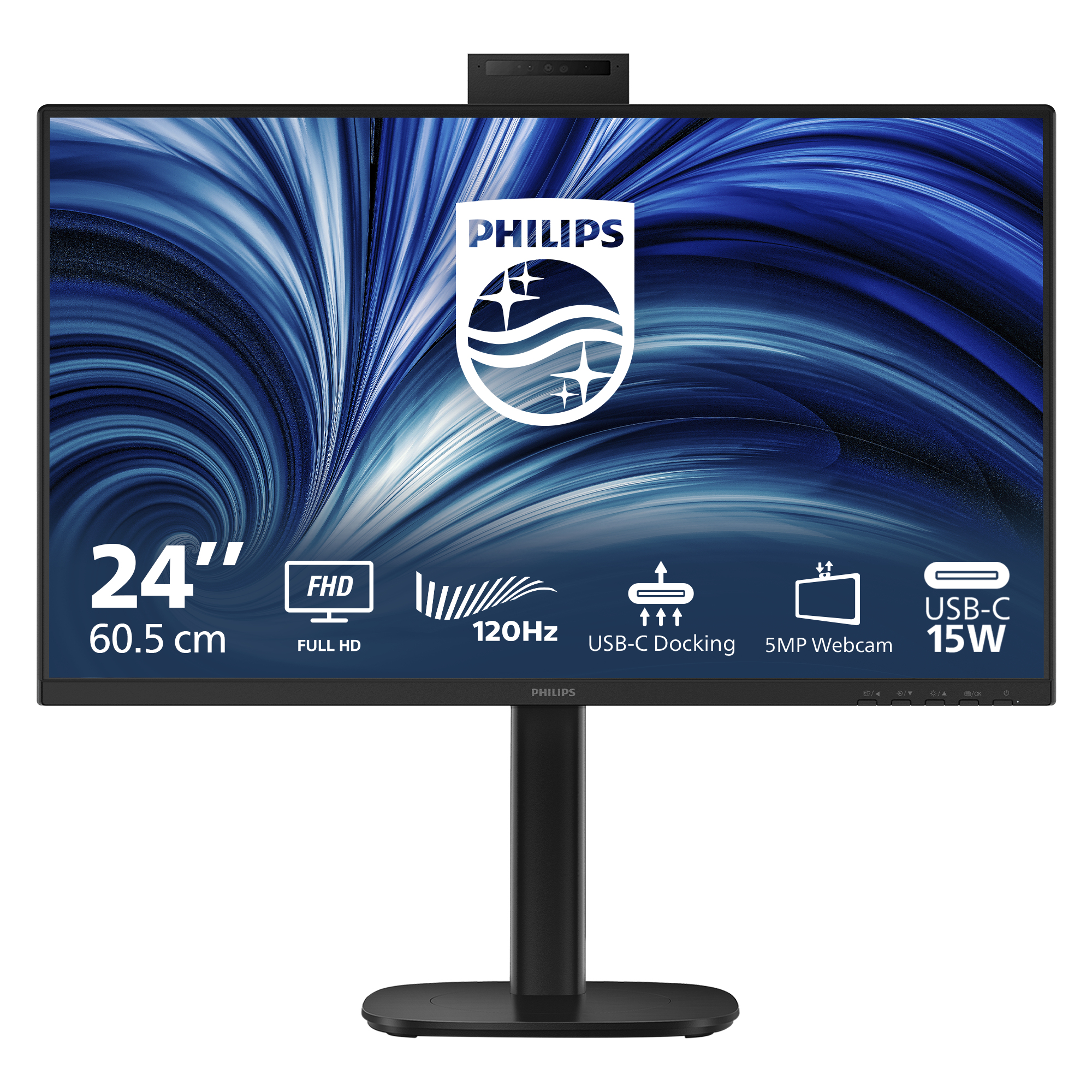 Philips 24B2u3301h/00 Computer Monitor 60.5 Cm (23.8") 1920 X 108