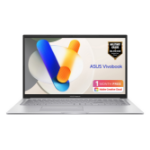 ASUS Vivobook 17 X1704VA-AU1076W Intel Core 3 100U Laptop 43.9 cm (17.3") Full HD 8 GB DDR5-SDRAM 512 GB SSD Wi-Fi 6 (802.11ax) Windows 11 Home Silver