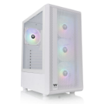 Thermaltake S200 Plus TG ARGB Snow Midi Tower White