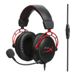 HyperX Cloud Alpha – Gaming Kopfhörer mit In-Line Audio Cont