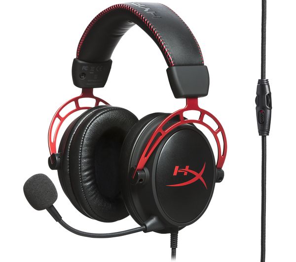 HyperX Cloud Alpha - Gaming Headset (Black-Red)