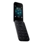 Nokia 2660 Flip - 4G, VoLTE, 2,8"+1,77", 0,3MP, 48MB/128MB, Black