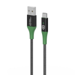 Microconnect MC-SMART USB-A-C-01 USB cable USB 2.0 1 m USB A USB C Black, Green