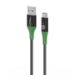 Microconnect MC-SMART USB-A-C-01 USB cable USB 2.0 1 m USB A USB C Black, Green