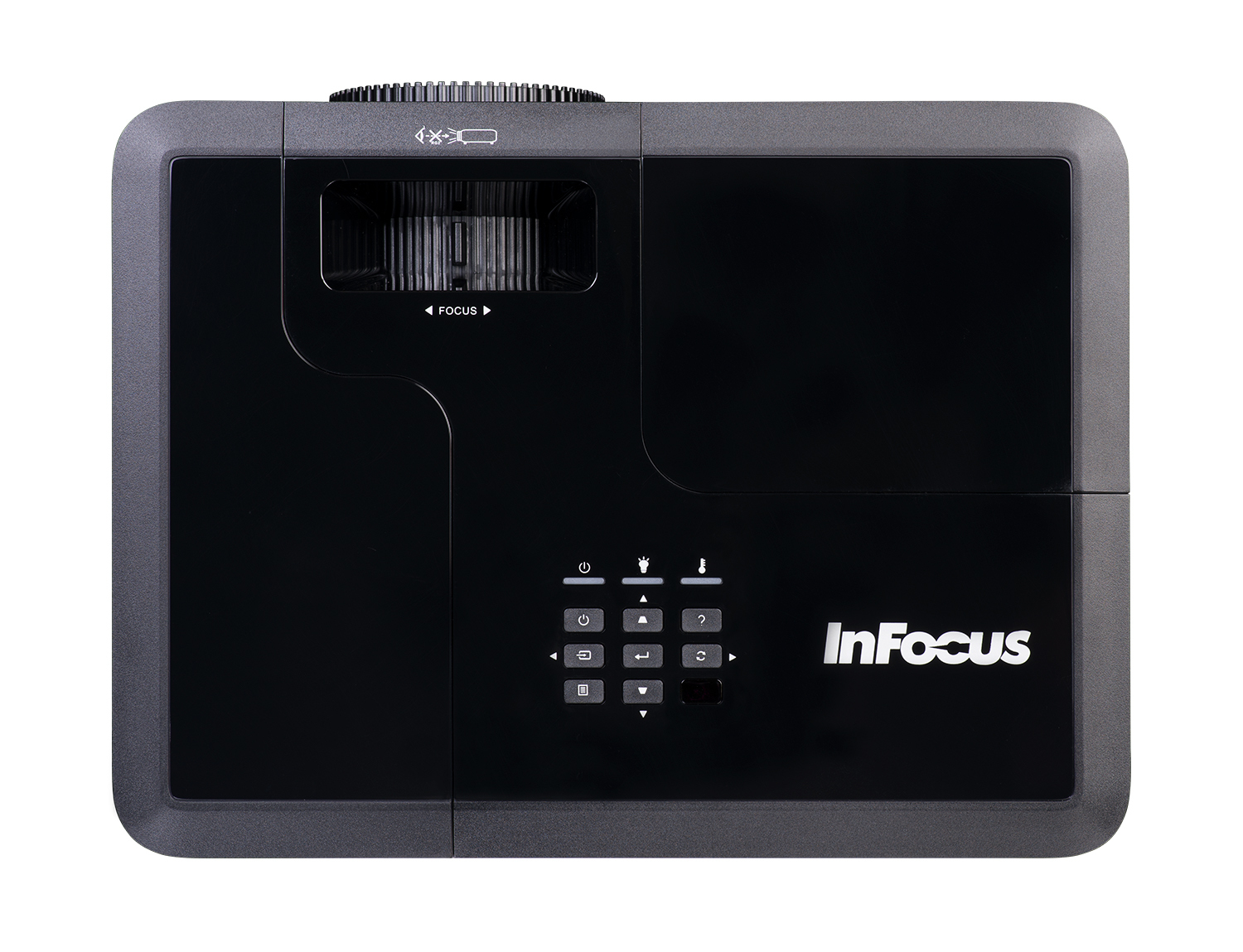 InFocus IN136 WXGA datorprojektorer Standard throw-projektor 4000 ANSI-lumen DLP WXGA (1280x800) 3D kompatibilitet Svart