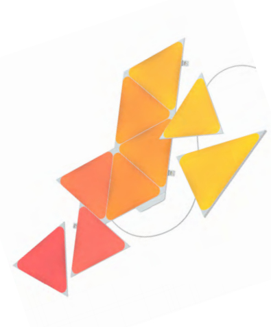 Nanoleaf NL47-0002TW-9PK LED panel light Triangle AC