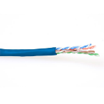 ACT CAT6 U/UTP PVC soepel patch blauw 100 m