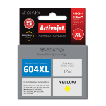 Activejet AE-604YNX printer ink for Epson (replacement Epson 604XL C13T10H44010) yield 350 pages; 12 ml; Supreme; yellow