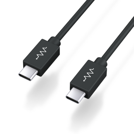 Image of Blustream USBCM1 USB cable 1 m USB 3.2 Gen 1 (3.1 Gen 1) USB C Black