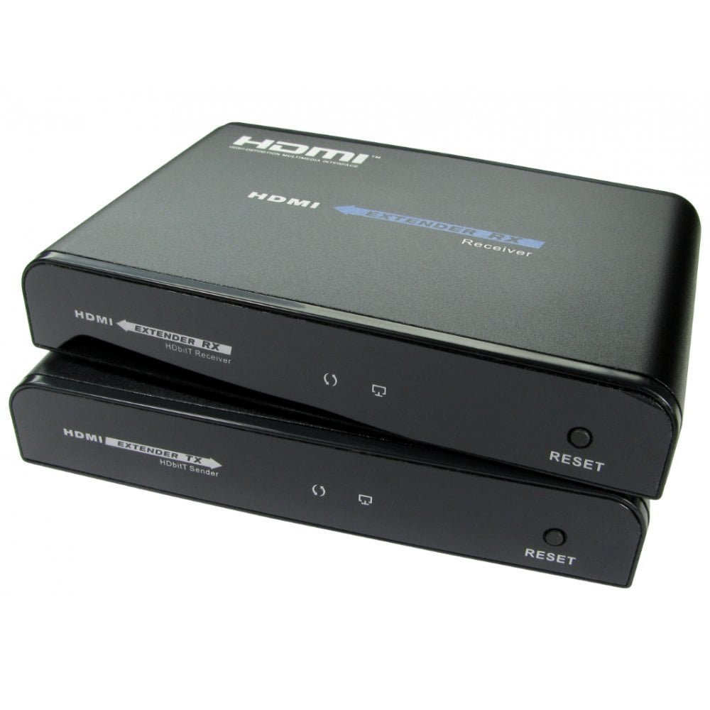 Cables Direct HD-EX345-120A AV extender AV transmitter & receiver Black