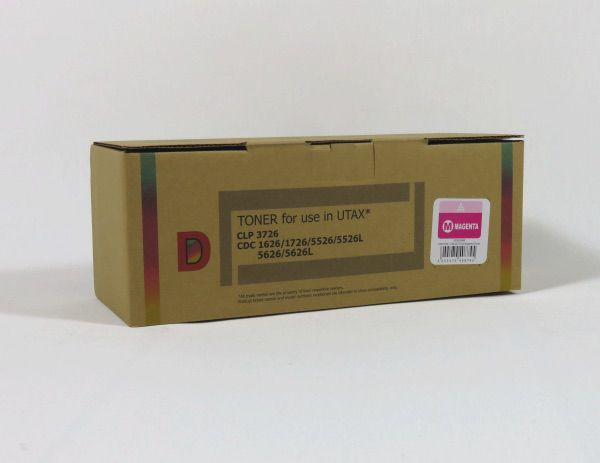 Data Direct Utax CLP1726 3726 4726 1626 Toner Magenta Compatible 44726