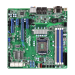 Asrock C236M WS server/workstation motherboard LGA 1151 (Socket H4) Micro ATX Intel® C236