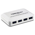 Trendnet TU3-H4 interface hub 5000 Mbit/s White