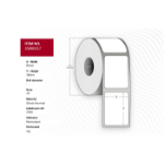 Capture 35000317 printer label White