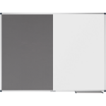 Legamaster UNITE combiboard felt-whiteboard 90x120cm grey