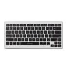 BORND B33 keyboard Bluetooth QWERTY English Silver