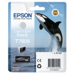 Epson C13T76094010/T7609 Ink cartridge light light black, 1.2K pages 25,9ml for Epson SC-P 600