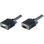 Microconnect MONGH3B VGA cable 3 m VGA (D-Sub) Black