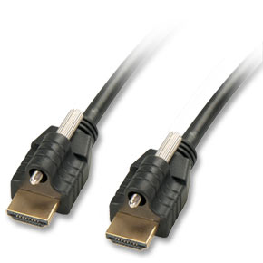 41388 LINDY HDMI-Kabel mit Ethernet & 2x Steckerschloss Typ A/A 5m