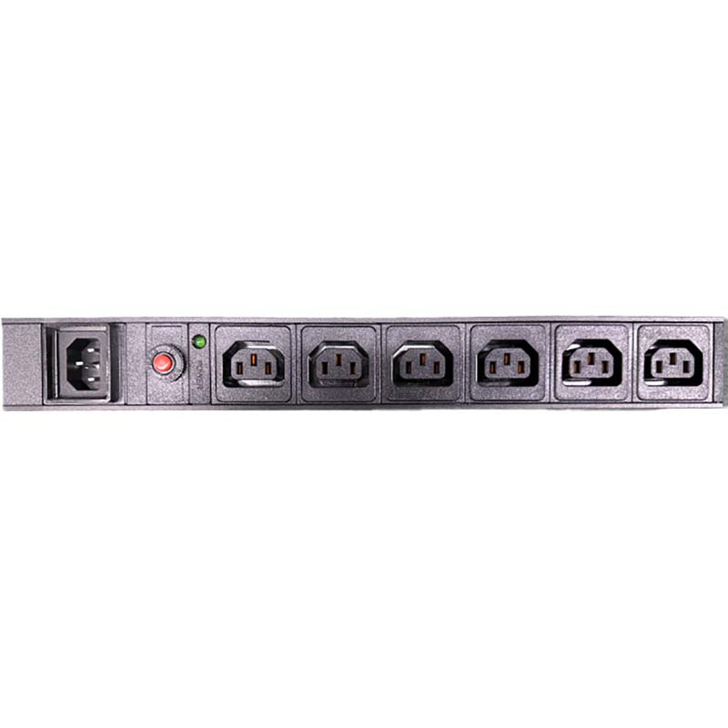Image of FDL 6 WAY IEC DISTRIBUTION BLOCK WITH OVERLOAD SWITCH