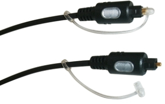Image of Schwaiger LWL2150 533 fibre optic cable 1.5 m TOSLINK Black