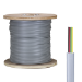 Cablenet 4 Core PVC CPR Eca Silver Grey Flat Modular Cable 305m Reel