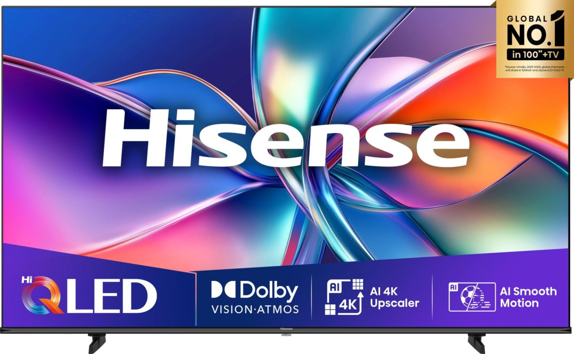 Hisense 75E7Q 190.5 cm (75") 4K Ultra HD Smart TV Wi-Fi Black 385