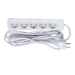 Microconnect GRU0055WDK power extension 5 m 5 AC outlet(s) Indoor White