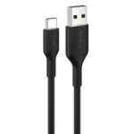 Belkin CAB021FQ1MBK USB cable 1 m USB A USB C Black