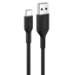 Belkin CAB021FQ2MBK USB cable 78.7" (2 m) USB A USB C Black