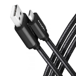 Axagon BUMM-AM15AB USB cable USB 2.0 1.5 m Micro-USB B USB A Black