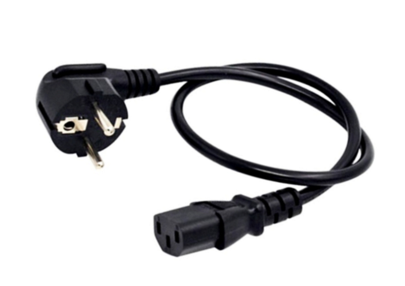 Image of Intel AC06C13EU power cable Black 0.6 m C13 coupler IEC 320