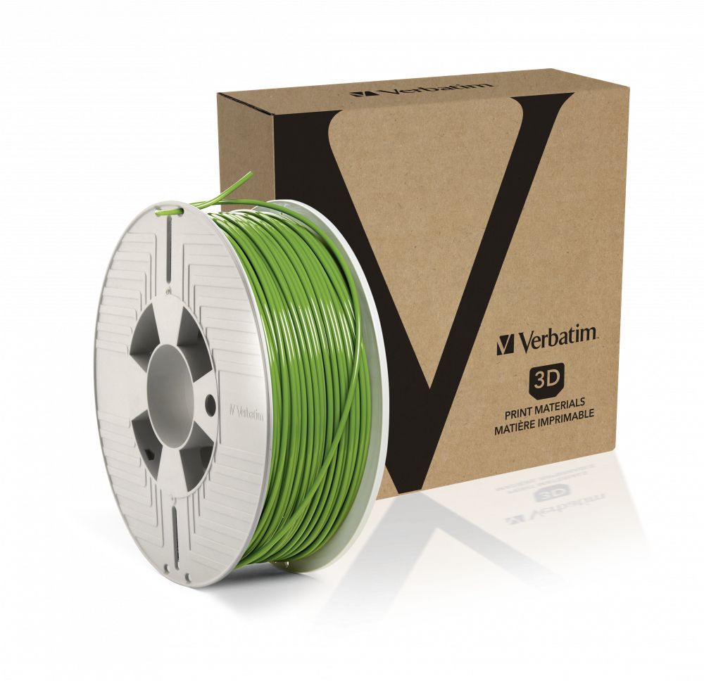 Image of Verbatim 55334 3D printing material Polylactic acid (PLA) Green 1 kg