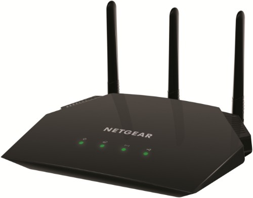 NETGEAR AC2000 wireless router Gigabit Ethernet Dual-band (2.4 GHz / 5 GHz) 4G Black
