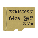 Transcend 500S 64 GB MicroSDXC UHS-I Class 10