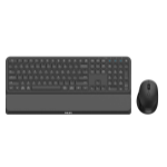 Philips 6000 series SPT6607B/21 keyboard Mouse included RF Wireless + Bluetooth Black